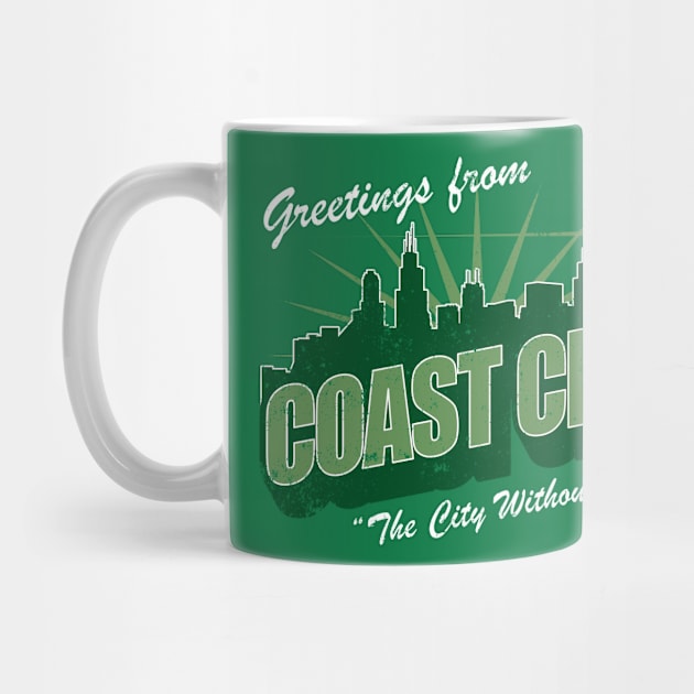 Greetings From Coast City by BlazeComics